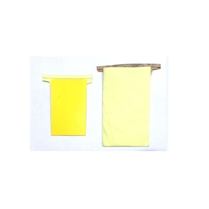 Yellow Metal fold Seed Packet