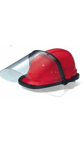 Safety Helmet with Face Shield Udyogi make